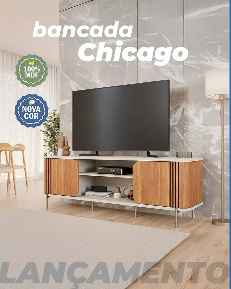 Bancada Chicago – Jotaí Móveis Fortaleza