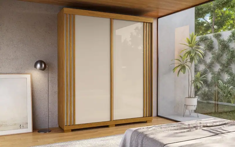 Roupeiro Athena 2 portas - sem Espelho – Jotaí Móveis Fortaleza