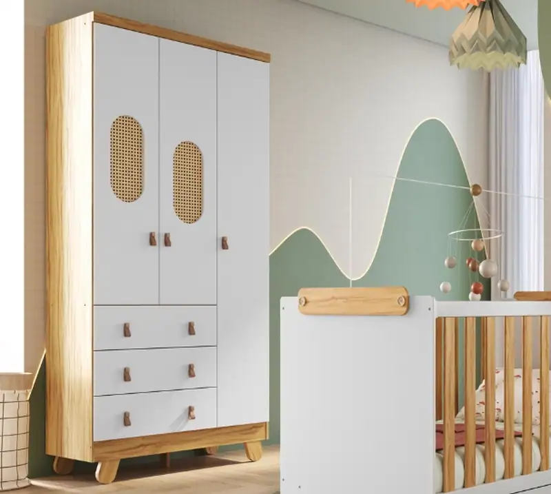 Armário Pingo New 3 portas com Tela – Jotaí Móveis Fortaleza