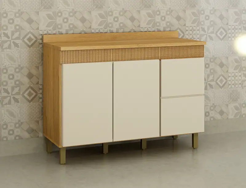 Balcão 1200 Cozinha Dakota – Jotaí Móveis Fortaleza