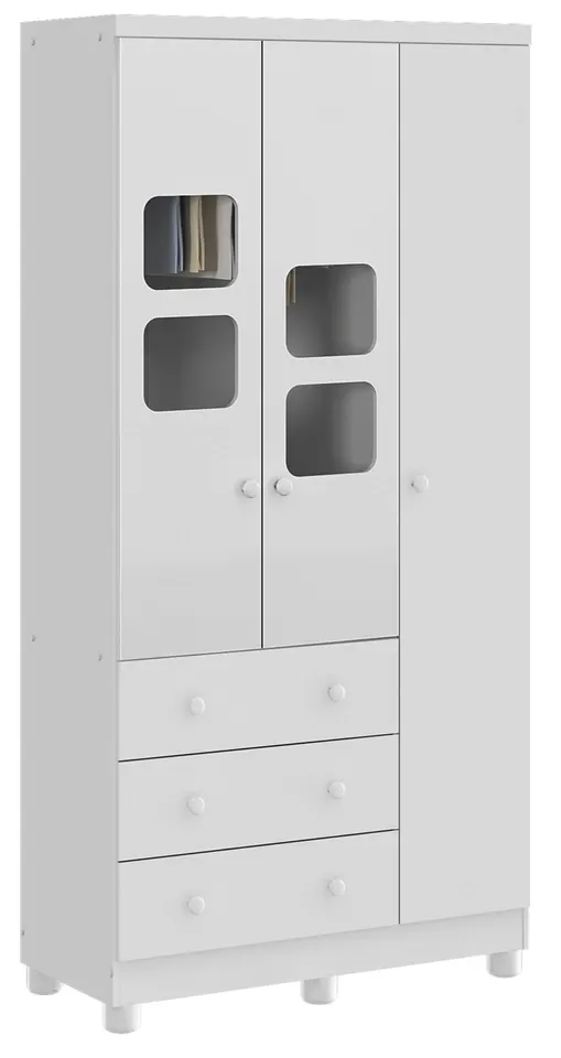 Armário Uli New 3 portas – Jotaí Móveis Fortaleza