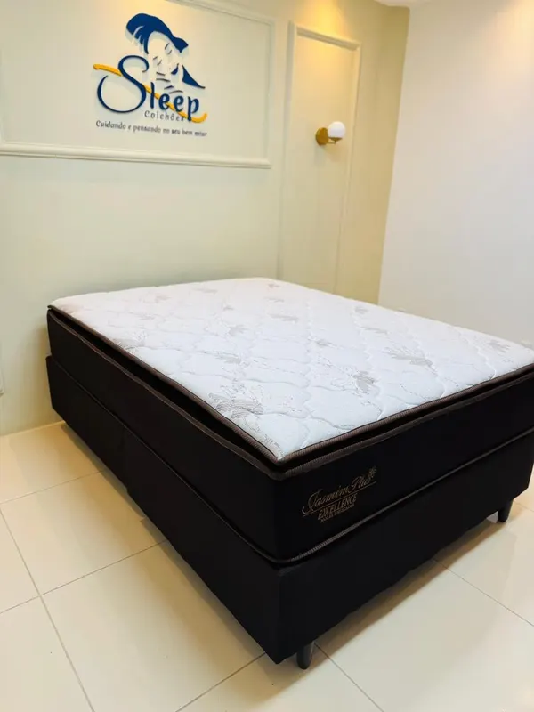 Conjunto Jasmim 0,54x1,38x1,88 - Excellence com Pillow Padrão 1,38 – Jotaí Móveis Fortaleza